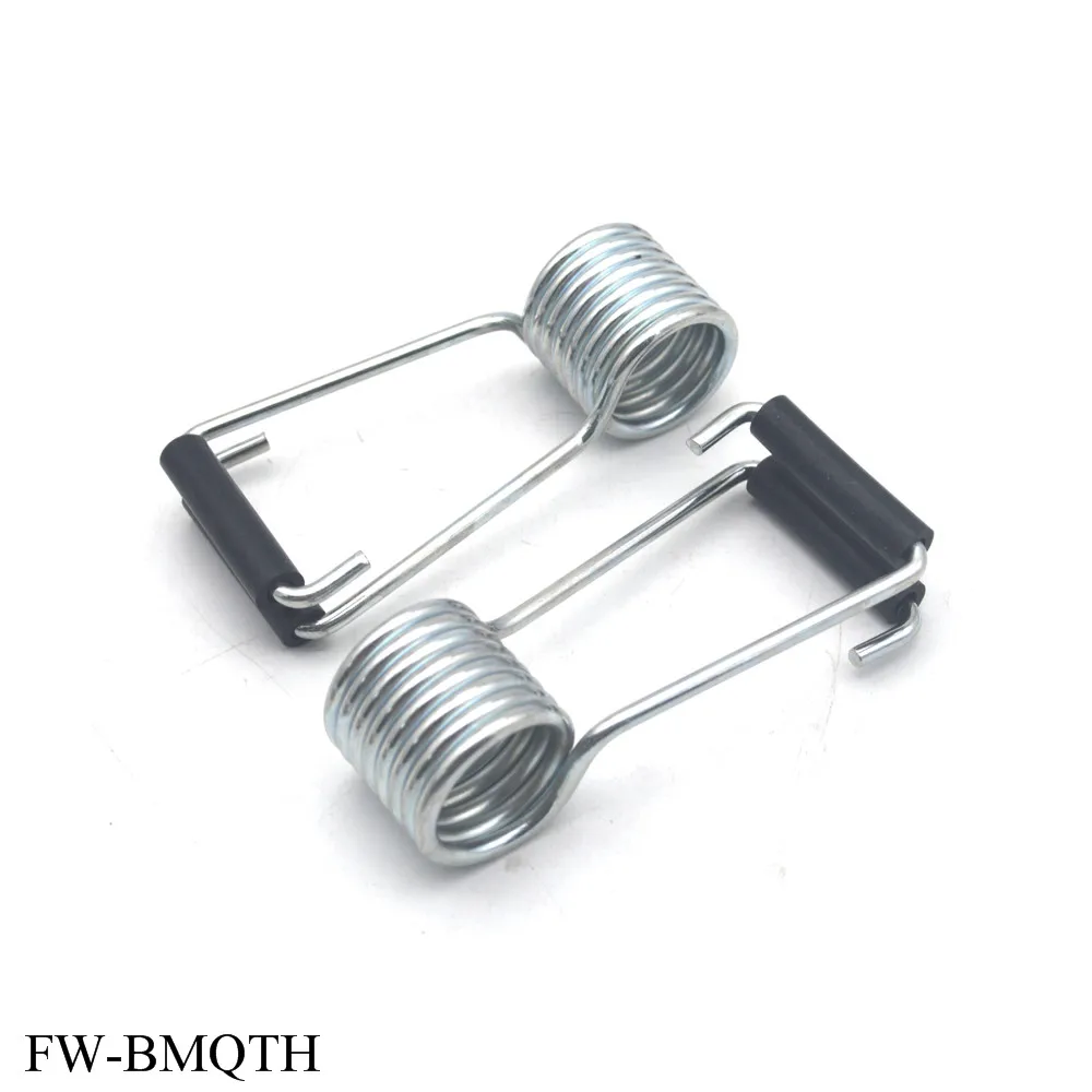 4PCS Door Self Closing  Hinge Spring  Furniture  Accessories Spring Door Closer Butterfly Zinc Plating Heavy Duty Torsion Spring