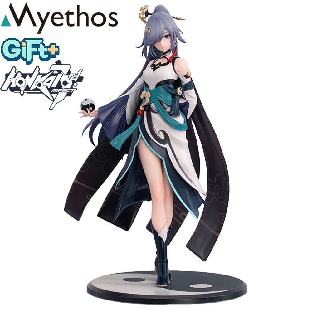 Pre Sale Original Myethos Gift+ Honkai Impact 3Rd Fu Hua Cerulean Court Collectible Game Beauty Girls Figures Gifts for Fans