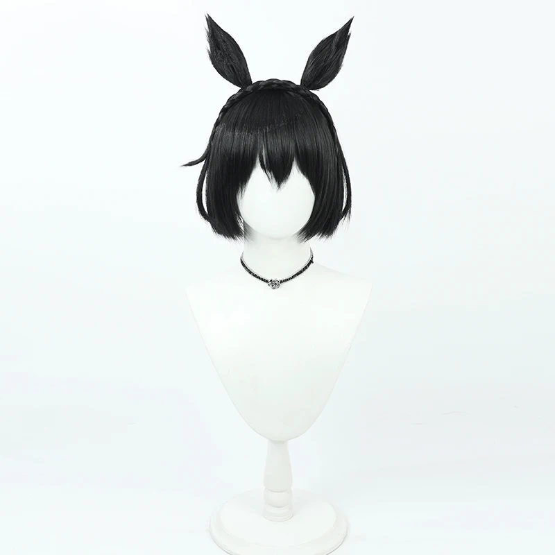 Anime Uma Musume Gold Ship Cosplay Wig Anime Game Role-playing Halloween Party Prop Synthetic Hair Heat Resistant Fiber