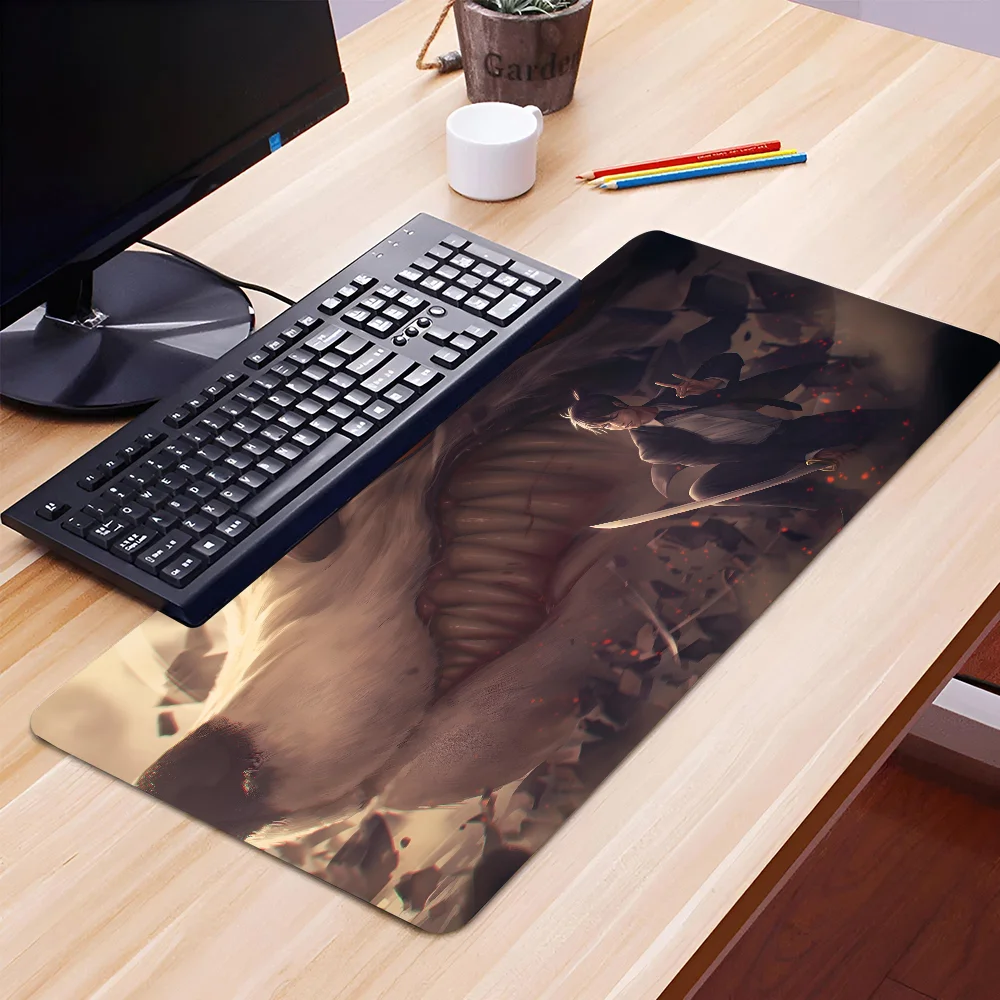 

1pc Chainsaw Man Hayakawa Aki Non-slip Mouse Pad Suitable For Office Computers Laptops E-sports Game Desk Mats XXL Keyboard