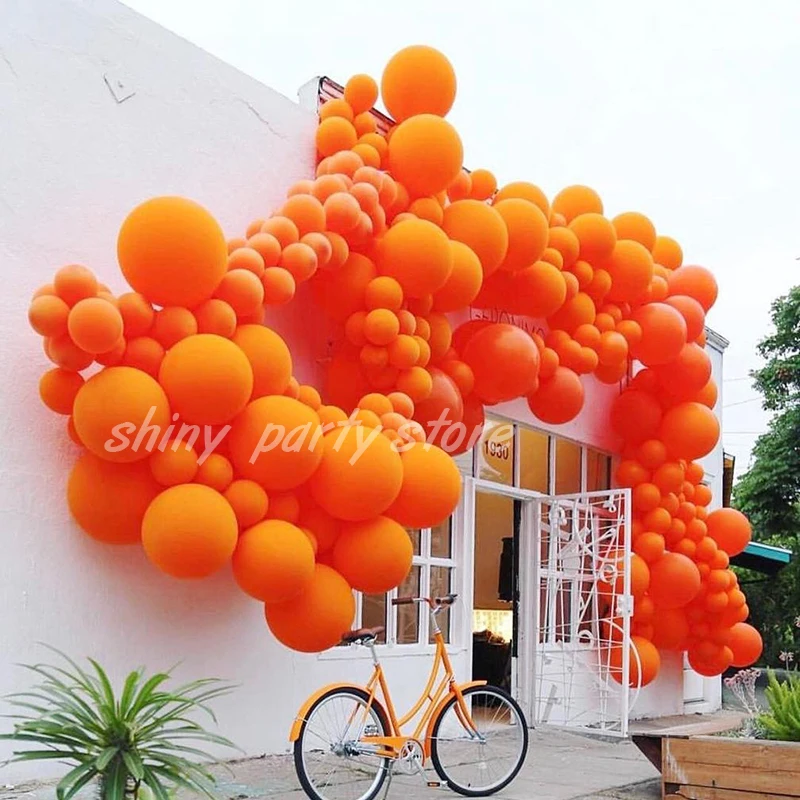 

Matte Orange Balloons for Kids, Happy Birthday Decorations, Toy Pink Balloon, Latex Balloon, Party Xmas Decor, Baby Shower