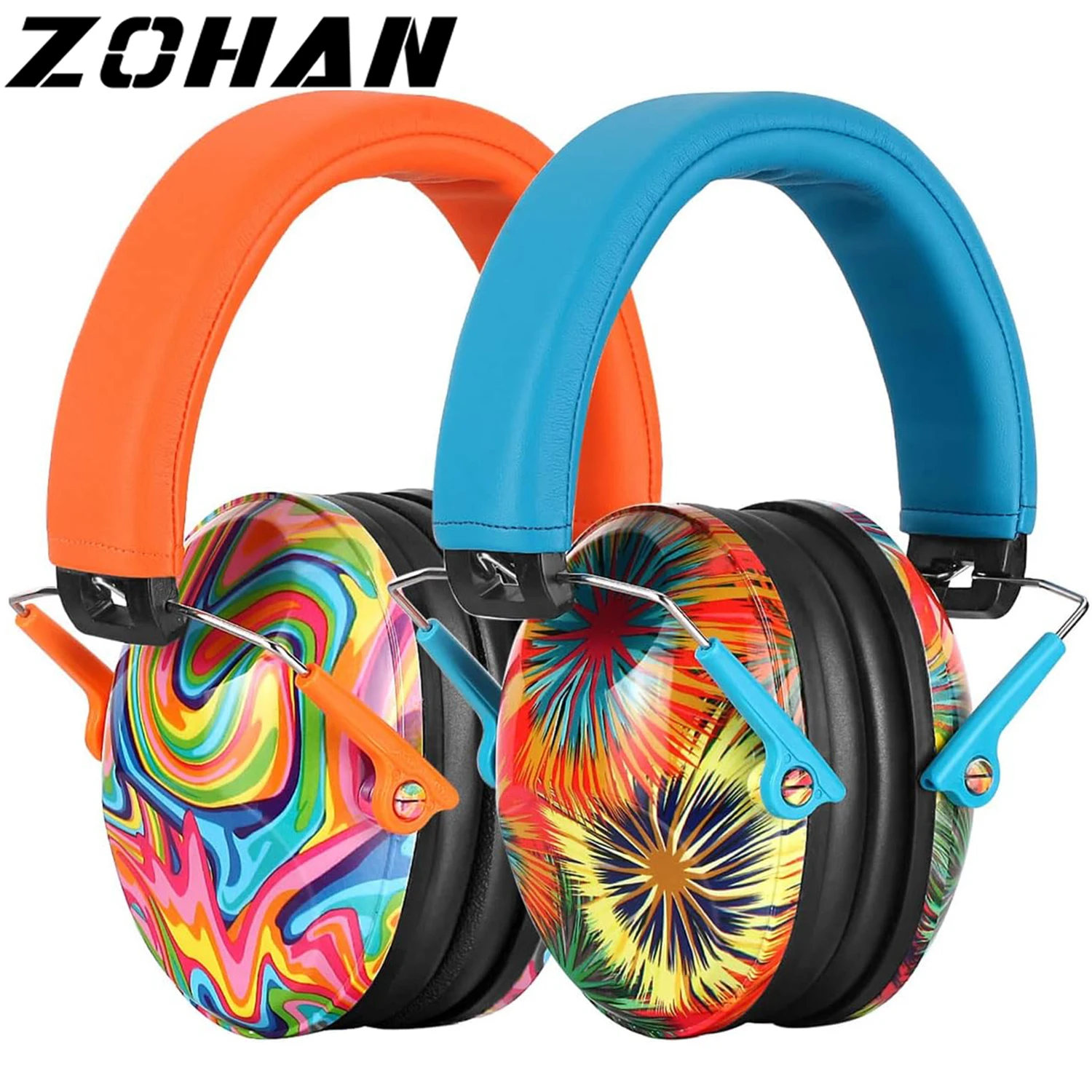 ZOHAN Hearing Protection Children Kids Earmuffs Ear Noise Reduction Defender Protecter for Toddler Sensitive Ears Headphones