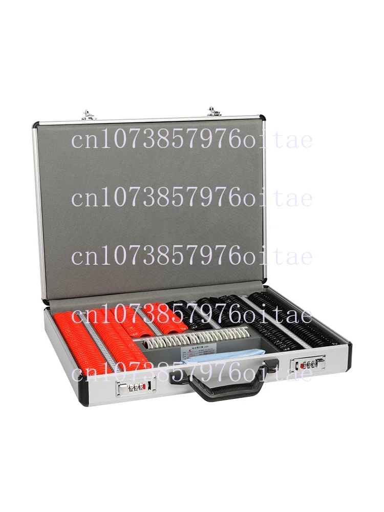 Glasses Optometry Equipment Optometry Lens Box Insert Box Optometry Disc 266pcs Plastic Ring Aluminum Box