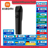XIAOMI MIJIA Hair Clipper,180min battery life,IPX7 Waterproof Titanium-Plated Ceramic Blade,Barber Clippers For Men Professional