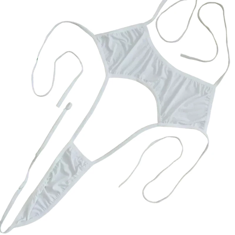 

Комплект женского сексуального белья из 1 предмета – облегающие бретельки с вырезами, элегантная соблазнительная интимная одежда