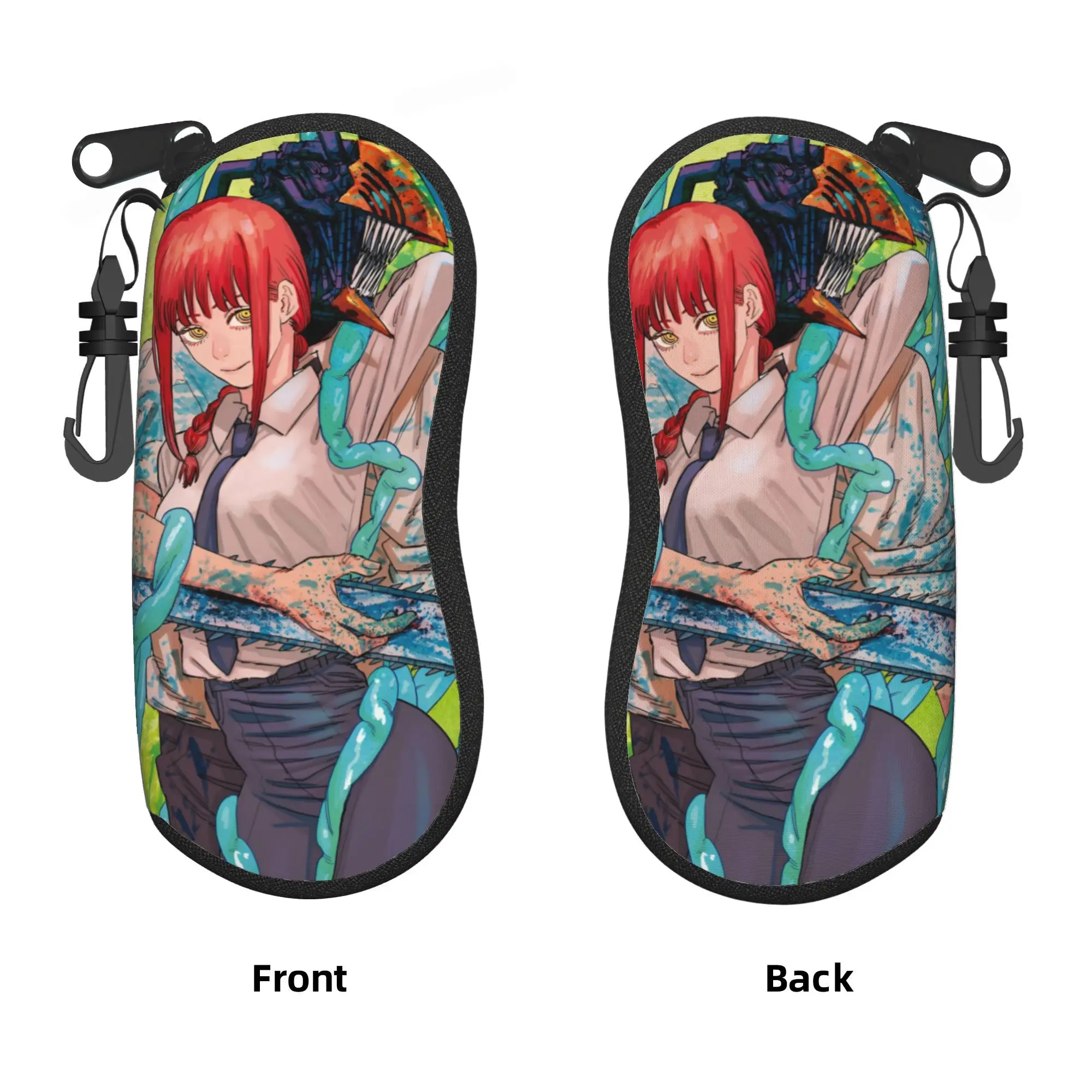 

Custom C-Chainsawes Man Comic Glasses Case Stylish Absurd Themed Shell Eyeglasses Case Sunglasses Box