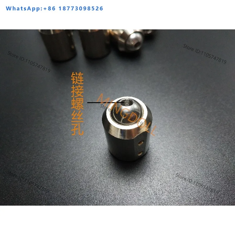 Universal joint ball damping ball joint torque buffering stop torque adjustable