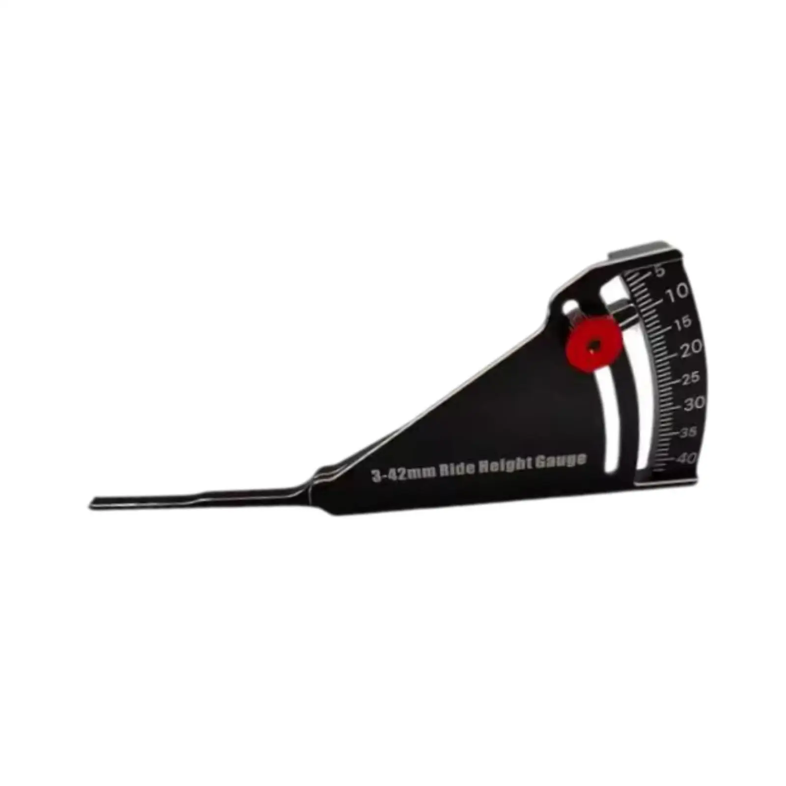 RC Chassis Height Adjustment Tool Aluminum Ride Height Gauge for 1/10 RC Car Truck on Road