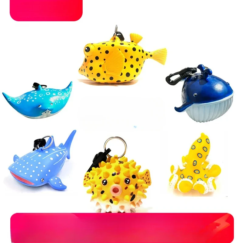 

frog fish salamander spare regulator bite mouth protective cover, secondary head tool