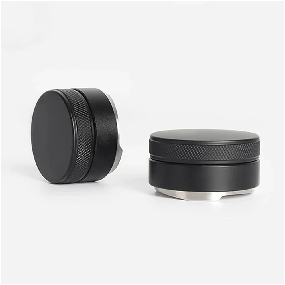 Distributore di caffè strumento di distribuzione Espresso/livellatore 3 pendii angolati Tamper palmo regolabile per portafiltro 51/53/58mm