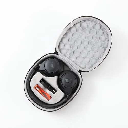 Imagen 2 del producto Bolso de mano de carcasa dura portátil, caja de almacenamiento de Estuche de transporte para JBL T770NC T760BT T750BT T720BT T670BT T660BT T520BT 510BT