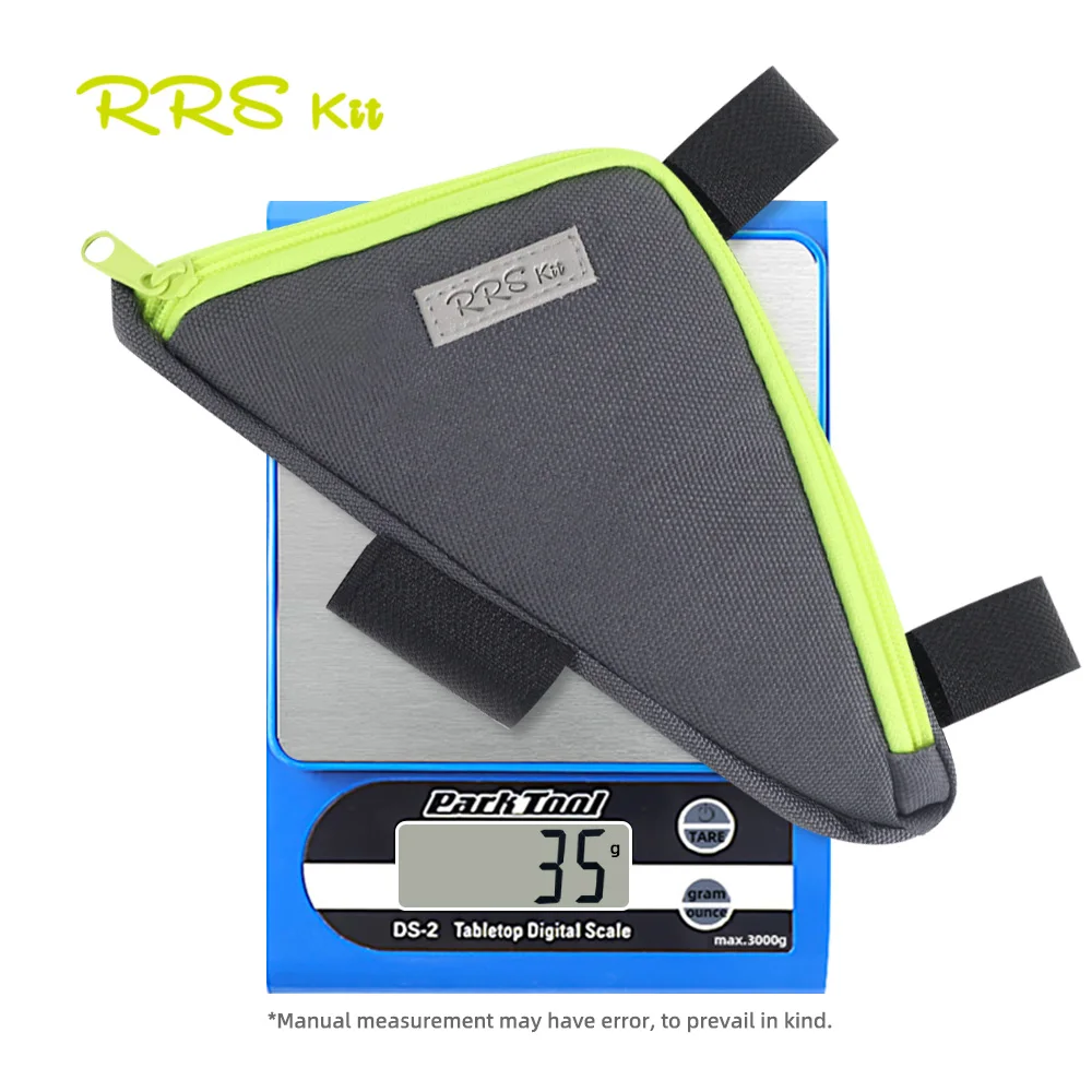Rrskit For Brompton Bicycle Frame Triangle Bag Folding Bicycle With Zipper Interlayer Maintenance Tool Pocket Bike Front Bag