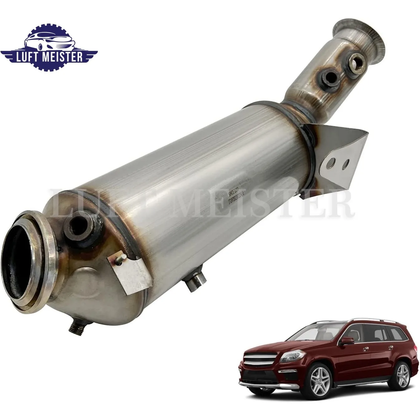 164490753680 for DOC DPF Catalytic Converter Direct Fit for Mercedes W164 ML350 X164 GL350 Diesel Engine