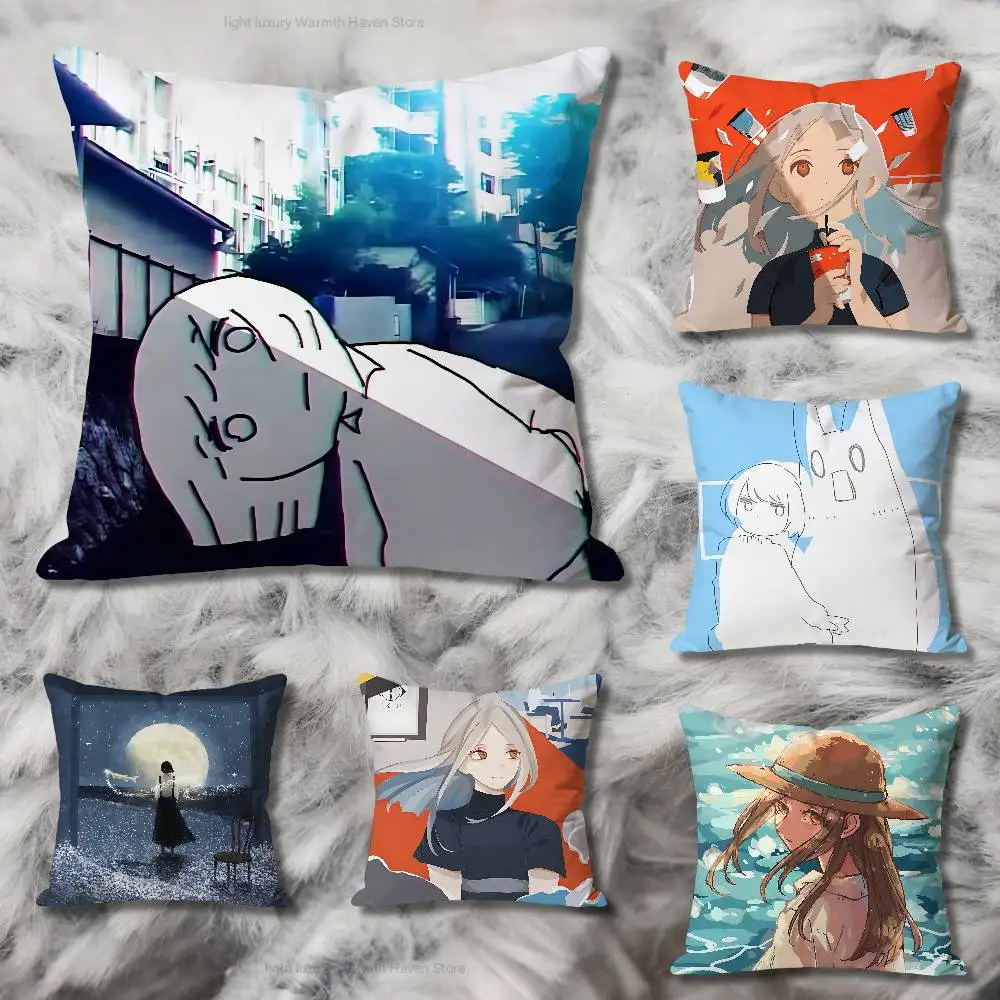 

Y-Yorushika Band Various Sizes Square Pillow Case For Car Home Bedchamber Decor Custom Valentine gift