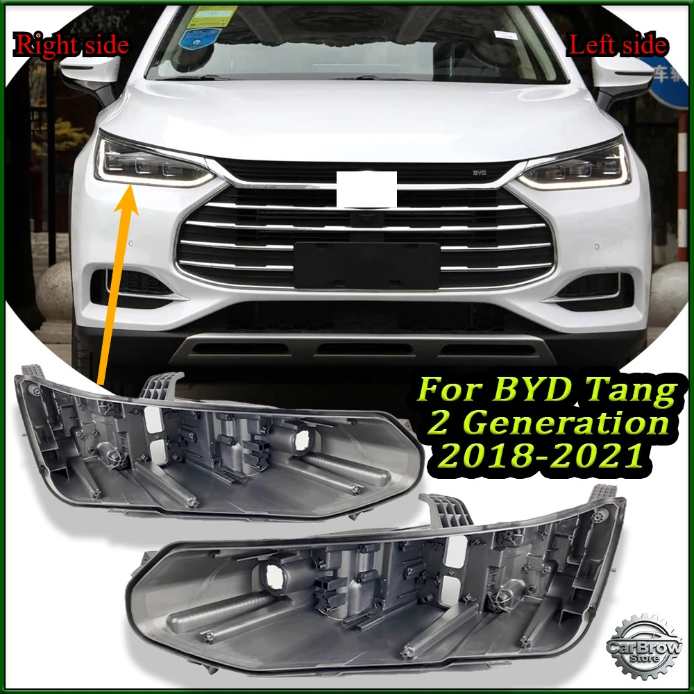 Headlight Back House For BYD Tang 2 Generation 2018-2021 Headlight Base Headlamp House Headlamp Rear Cover