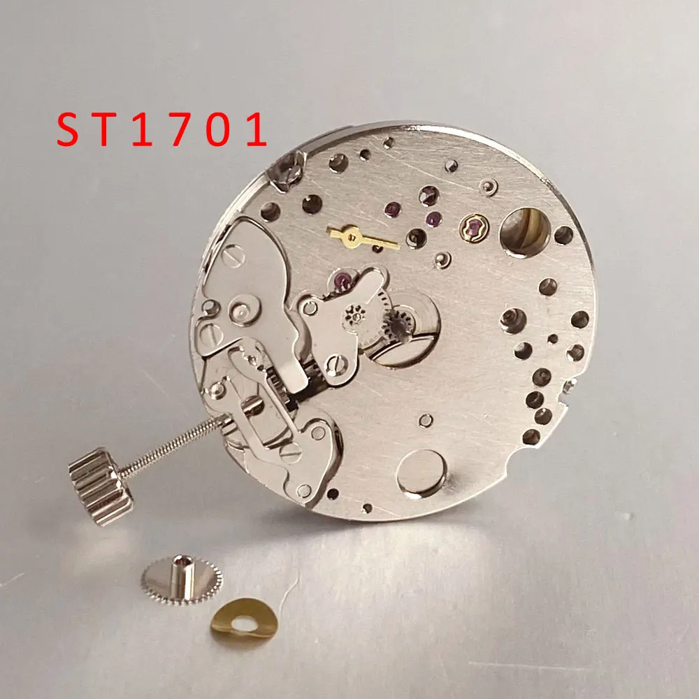 High Accuracy Quality ST1701 Mechanical Automatic Watch Movement Replacement For Men New Watch Parts