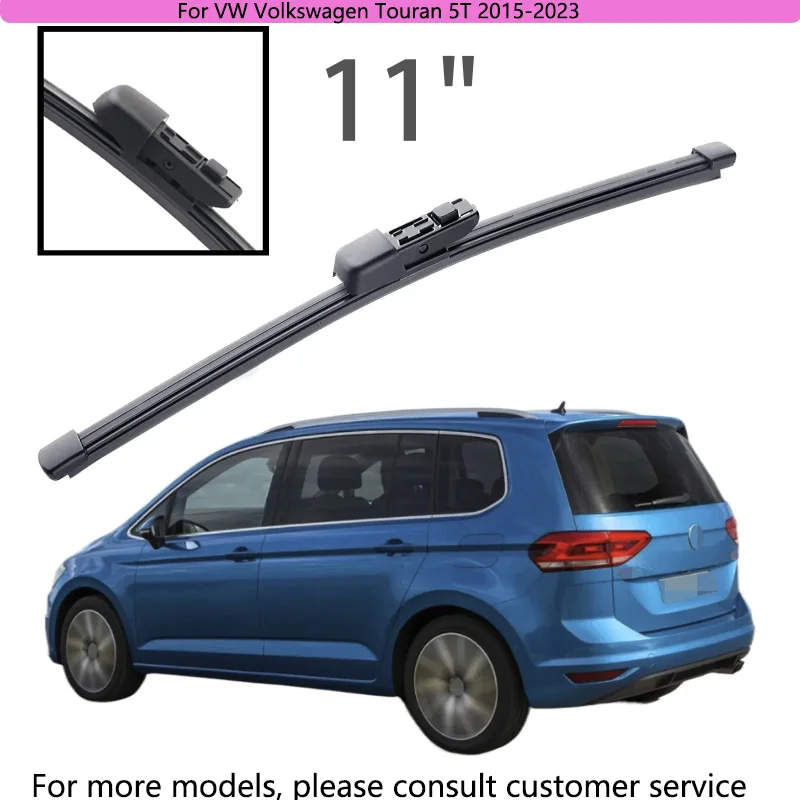 

For VW Volkswagen Touran 5T 2015-2023 Car Accessories 11" Rear Windshield Windscreen Washer Wiper Blade