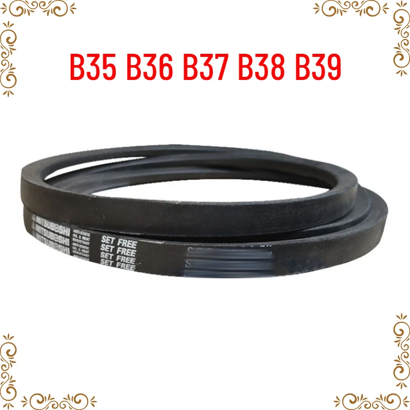 1PCS Japanese V-belt industrial belt B-belt B35 B36 B37 B38 B39