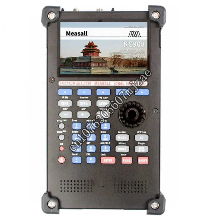 KC908V 100KHz-6GHz Real-time Handheld Signal Generator Receiver Monitoring Spectrum Analyzer