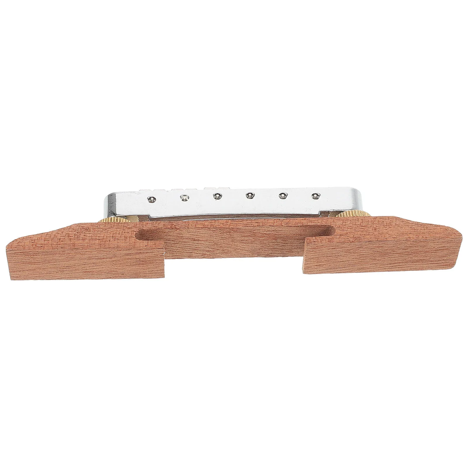 

Electric Guitar Bridge Part Replacement Saddle Classical Accessory Light Brown Eight-string
