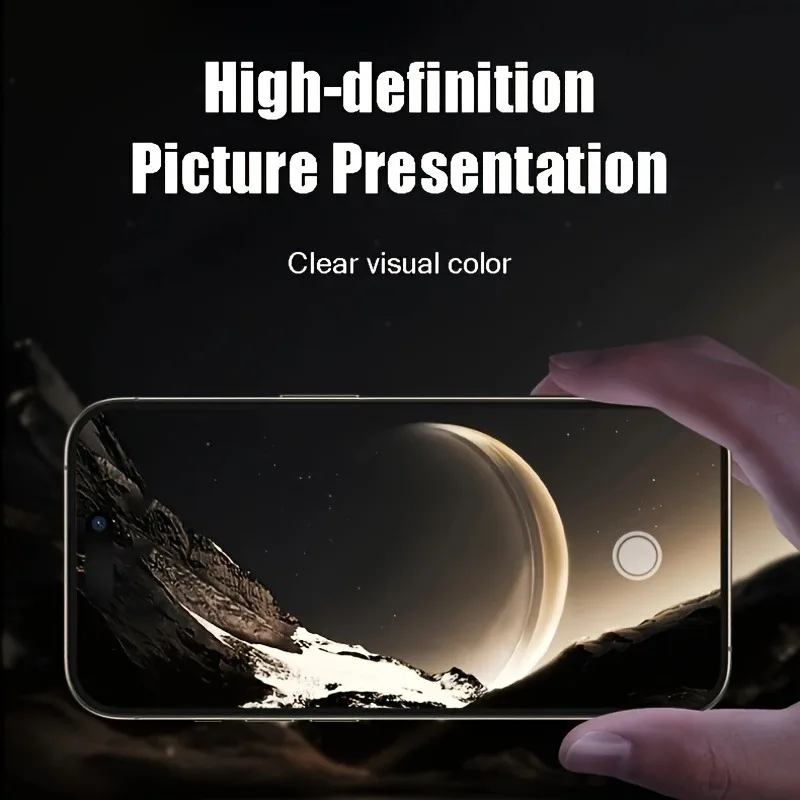 4Pcs Full Cover Matte Tempered Glass For IPhone 16 15 Pro Max 14 13 12 Pro Mini Phone Glass For IPhone 11 Pro XR XS 6 7 8 Glass