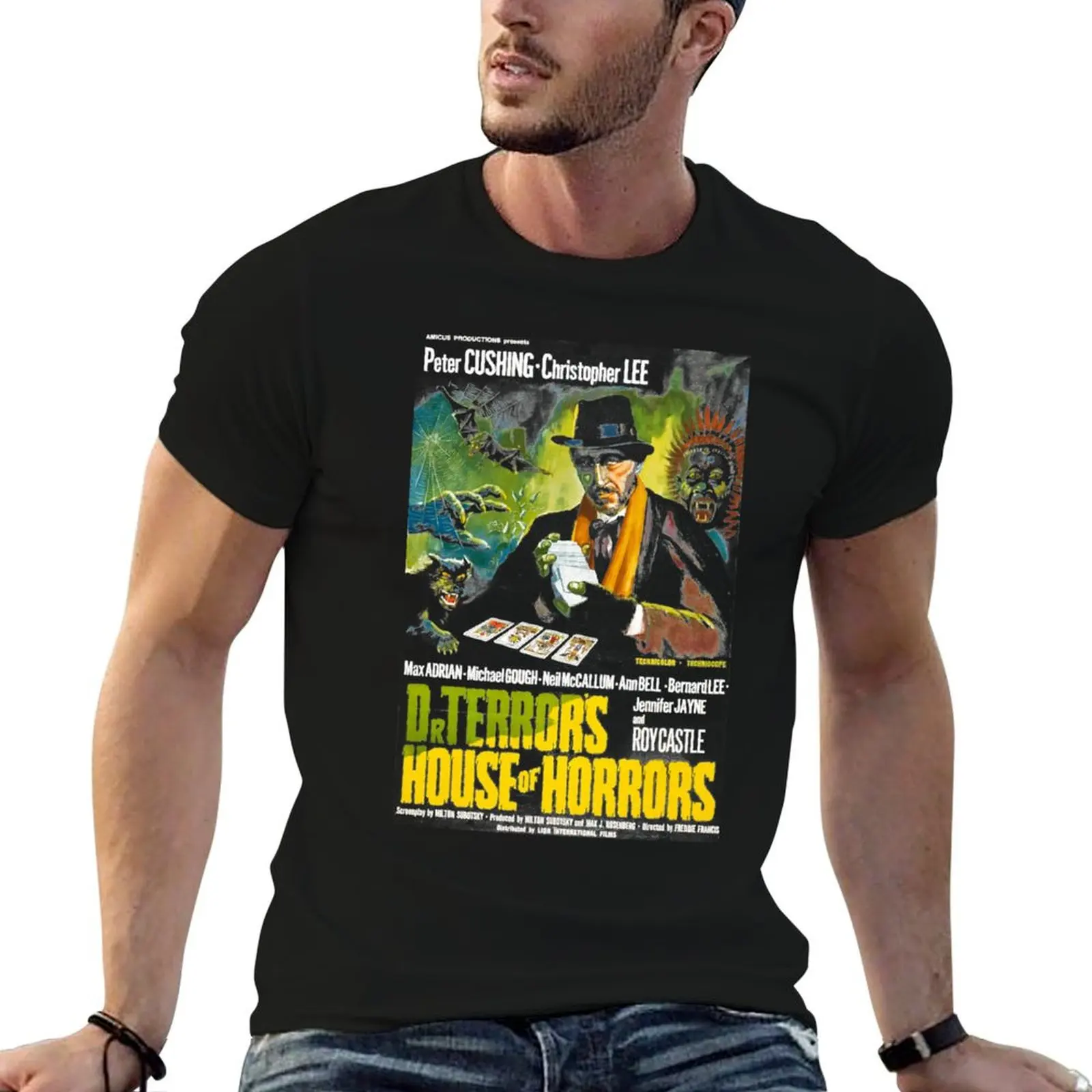 Dr Terror&x27;s House of Horrors T-Shirt Plus Size Non-Shrink T-Shirt