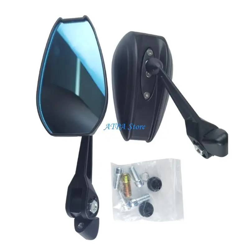 

U13C For Mavericks Electric Vehicle Bar End Rear Mirror Adjustable Motorcycle Scooters Rear View Mirror Side Reflector Mirror