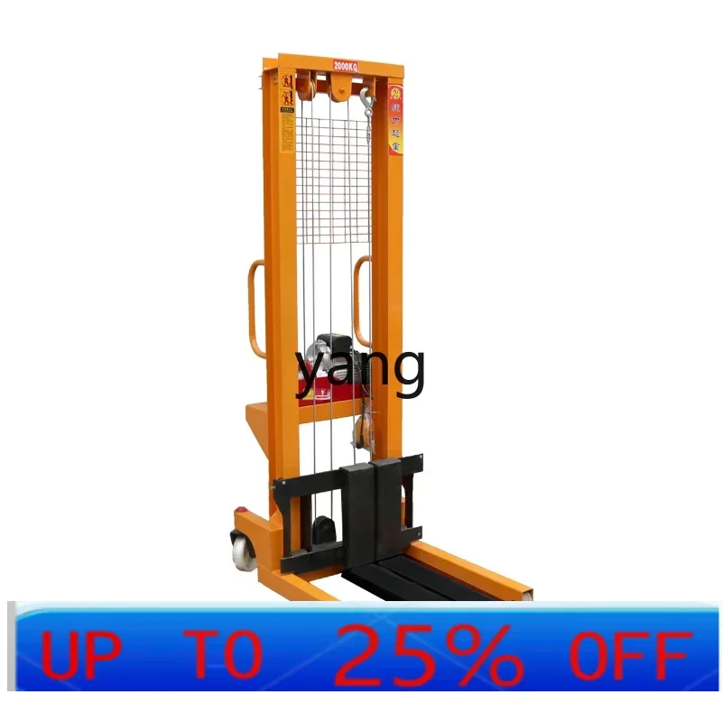

LTT manual forklift hydraulic electric stacker small loading and unloading truck lift