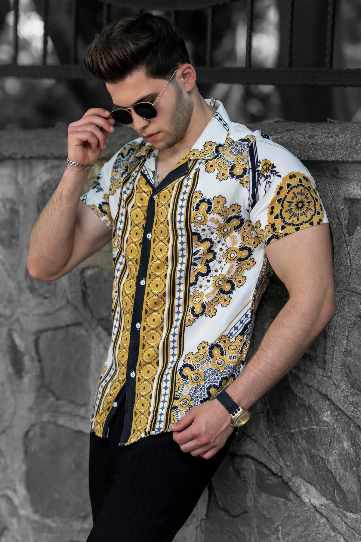 Camiseta con estampado de plantas para hombre, camisa de primavera y verano con orientación exterior, Ocio en casa, 3d, 2024