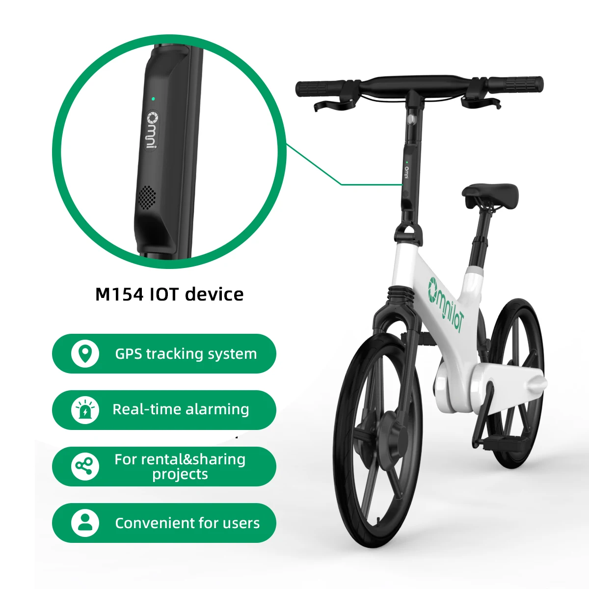 Omni New Arrival Technology جهاز IOT للوحة التحكم الذكية لتأجير مشاركة Escooter وEbike