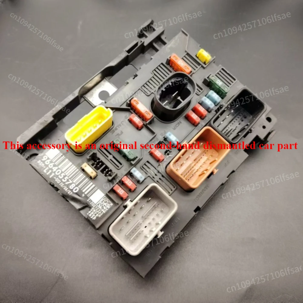 9664055780 9664826080 6500FH Fuse Box Control Unit Assembly BSM-L11 For 307 Citroen C4 Low Configuration