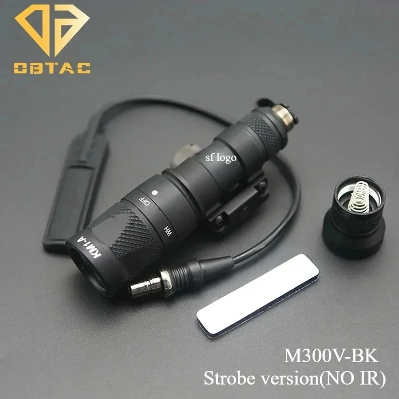 NONE Sotac SF M600V M300V IR-Beleuchtung Scout Light Taktische LED-Taschenlampe Jagd-Waffenlampe mit Schienenmontage für Outdoor-Sportarten 10