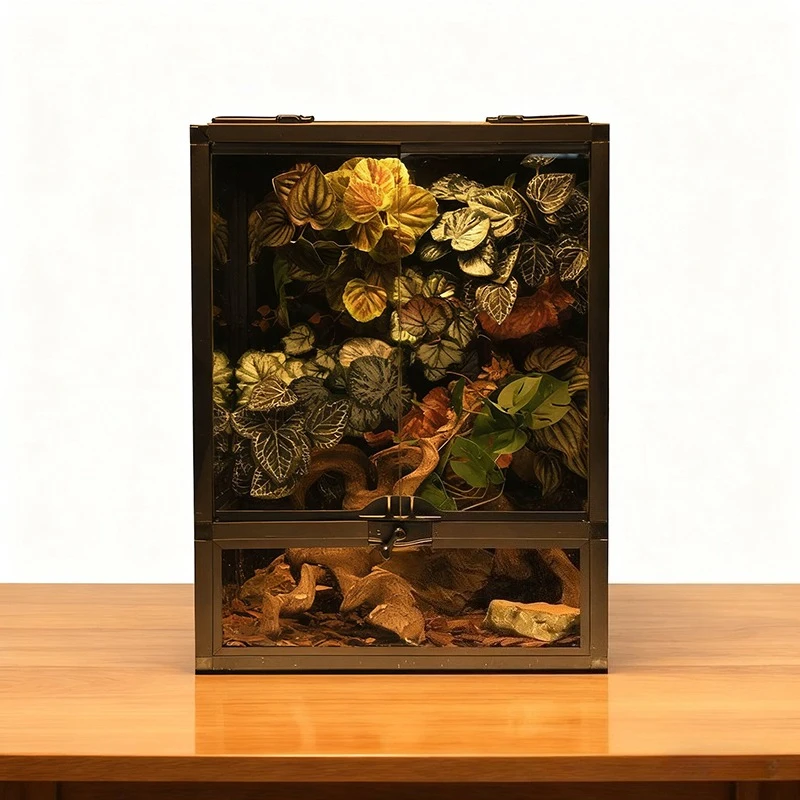 

Aquariums Terrariums Amphibious Breeding Box Reptiles Landscape Ecological Tank Transparent Gecko Tarantula Lizard Habitats