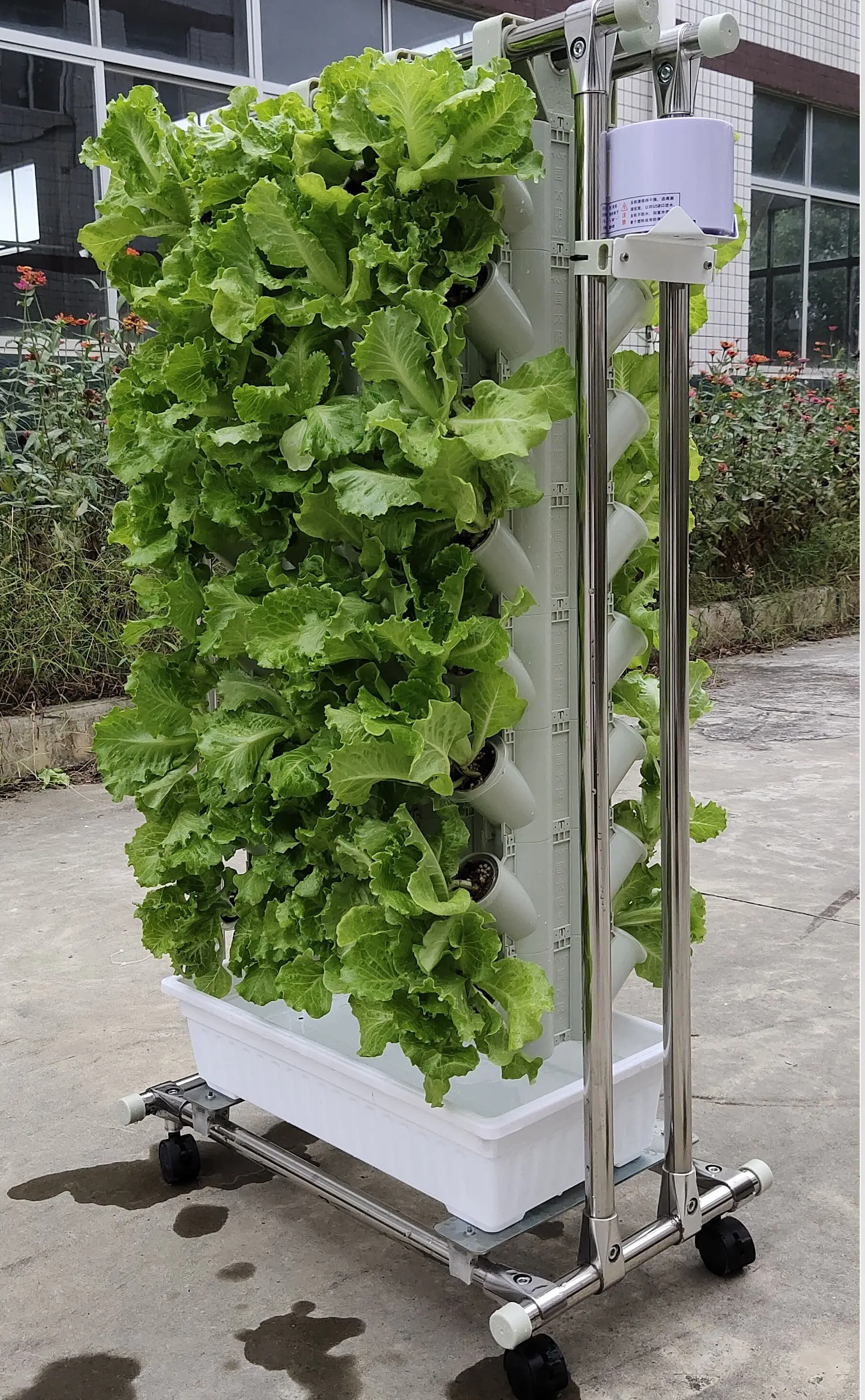 Smart Horticulture Vertical PVC Pipe Hydroponic Growing System Shelf/ Bracket For Soilless Cultivation