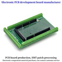 Compatible With MEGA2560 Double-side PCB Prototype Screw Terminal Block Shield Board Kit For Arduino Mega 2560 / Mega2560 R3