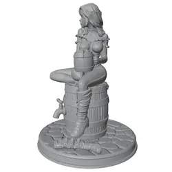 Figura resina mujer rugby 1/24 kit modelo sin pintar para coleccionismo