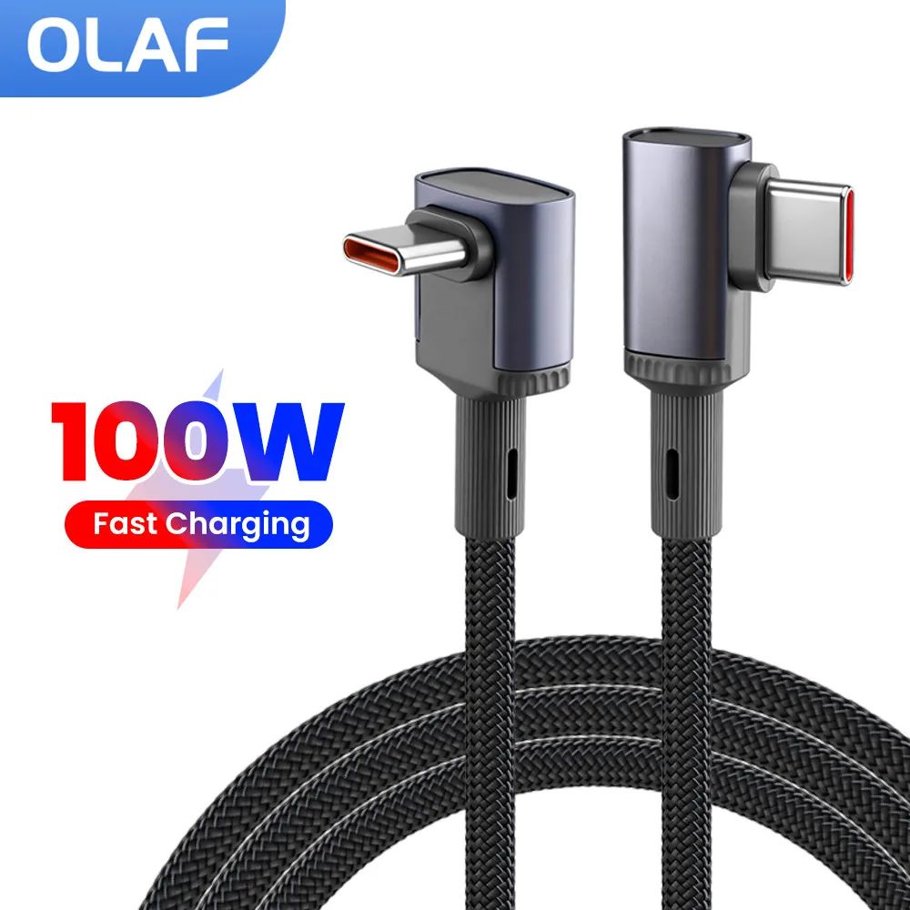 

PD 10 Вт Кабель для быстрой зарядки типа C к локте USB C Быстрое зарядное устройство для iPhone 17 15 Samsung Xiaomi Huawei iPad Передача данных