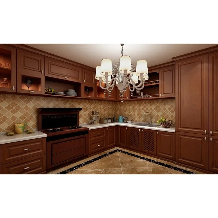 Furniture High Quality Kitchen Cabinet Furniture Simple Design Adjustable Extension