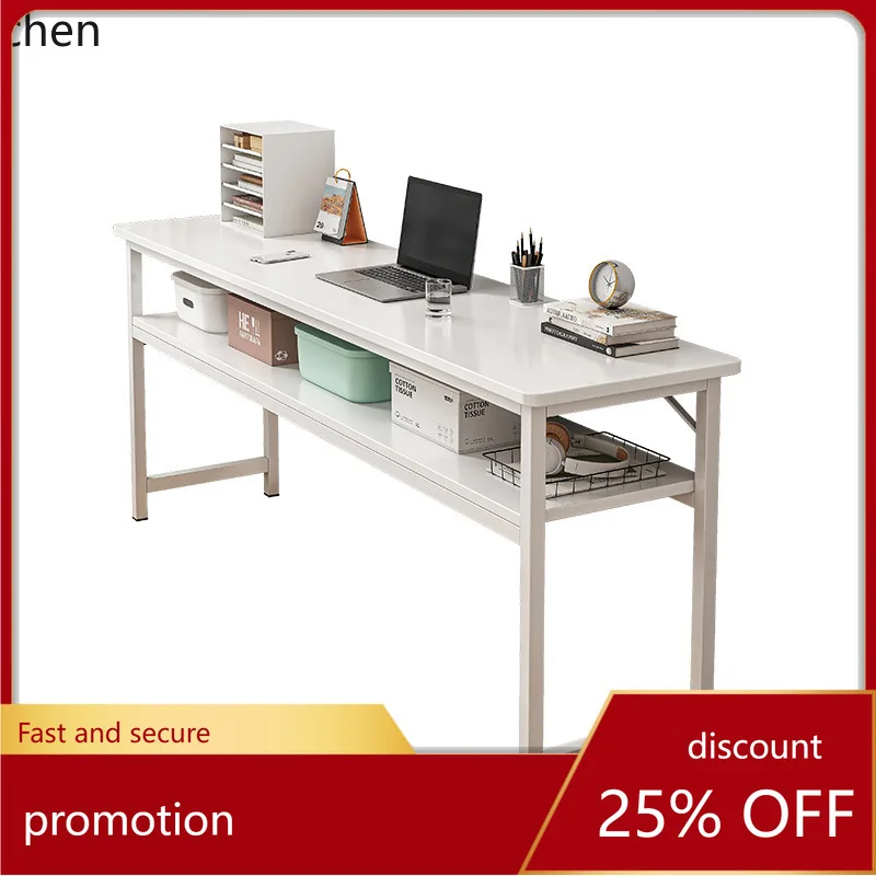 YFY Computer  Simple Bedroom Home Office Long  Small Apartment Wall-Mounted Narrow Study  Desktop Writing