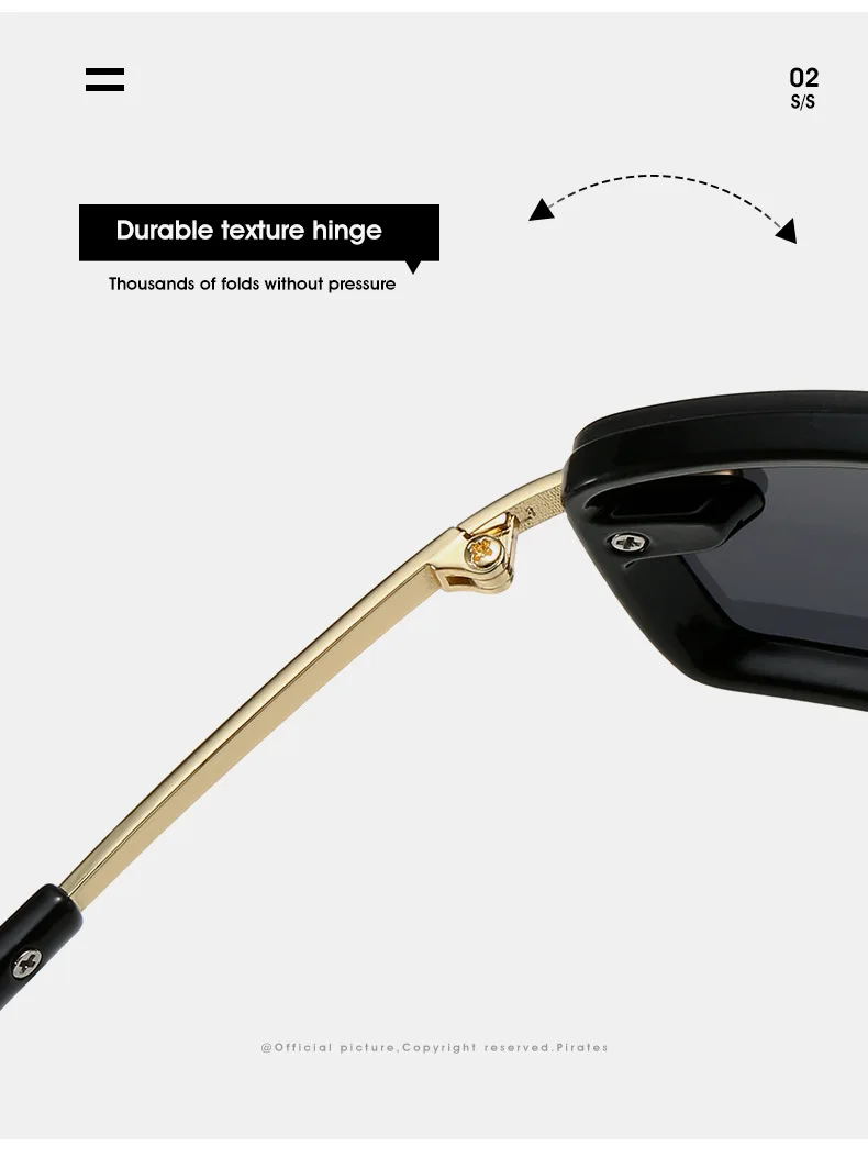 Coole randlose y2k Sonnenbrille für Frauen neue Steampunk Brille Trend Punk Shades Brillen Unisex Outdoor Brillen uv400 – Detail 6