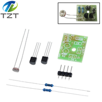 DIY Kit Light Control Sensor Switch Suite Photosensitive Induction Switch Kits DIY Electronic Trainning Integrated Circuit Suite