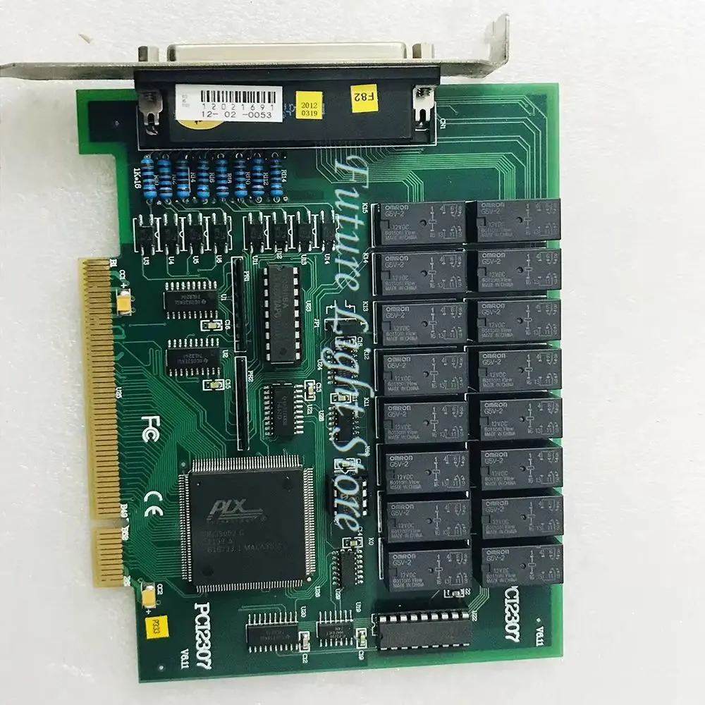 

Карта расширения 16 DI 16 DO PCI2307 с релейными выходами