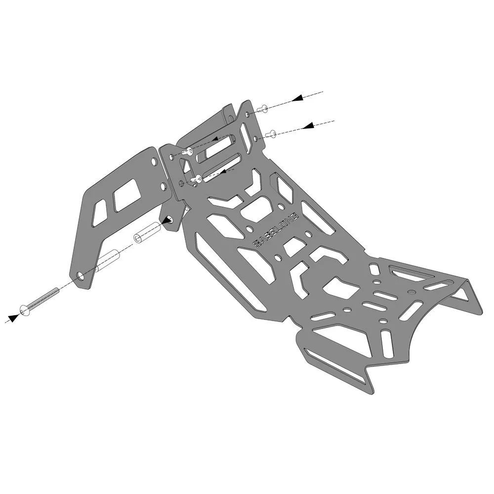Motorcycle Center Rack Carrier Luggage Shelf Bracket Support FIT For Honda CT125 Trail 125 Cub 2021 2022 2023 2024 2025 CT 125
