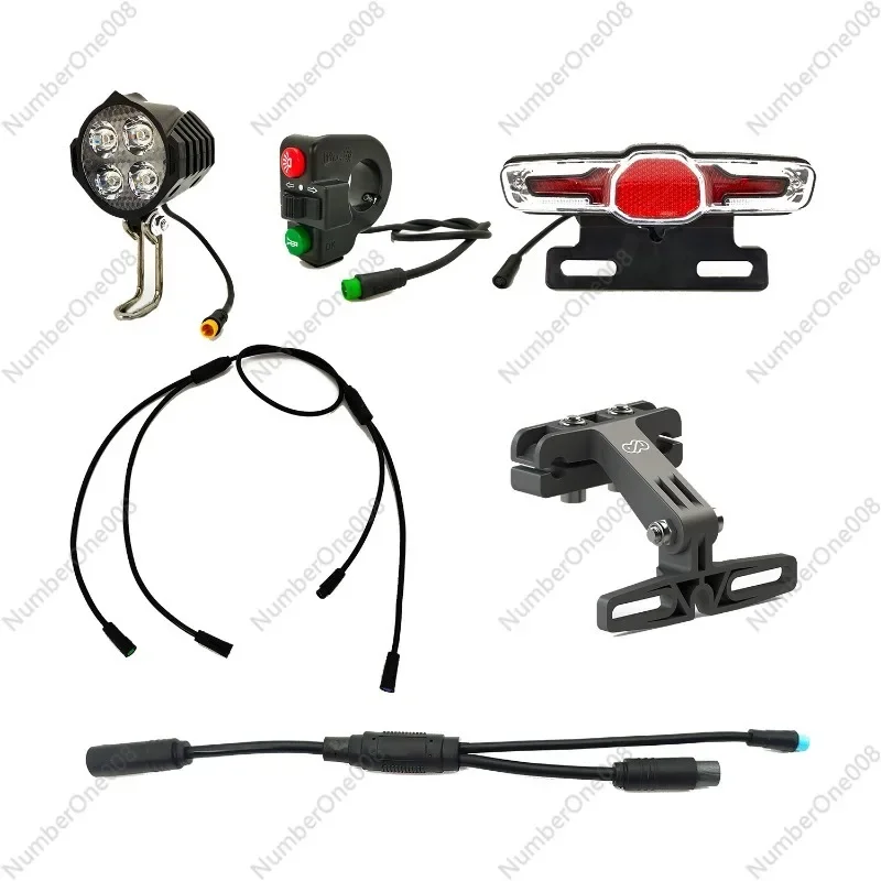 kit-d'eclairage-de-ligne-etanche-bbs-hd-uart-avec-moteur-central-feu-stop-et-clignotant