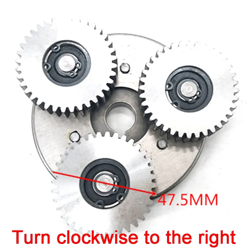 Foldable Electric Bike 36 Teeth Metal Steel Gear OD=47.5mm 36T Big Cog-wheel Bicycle Pinion Parts