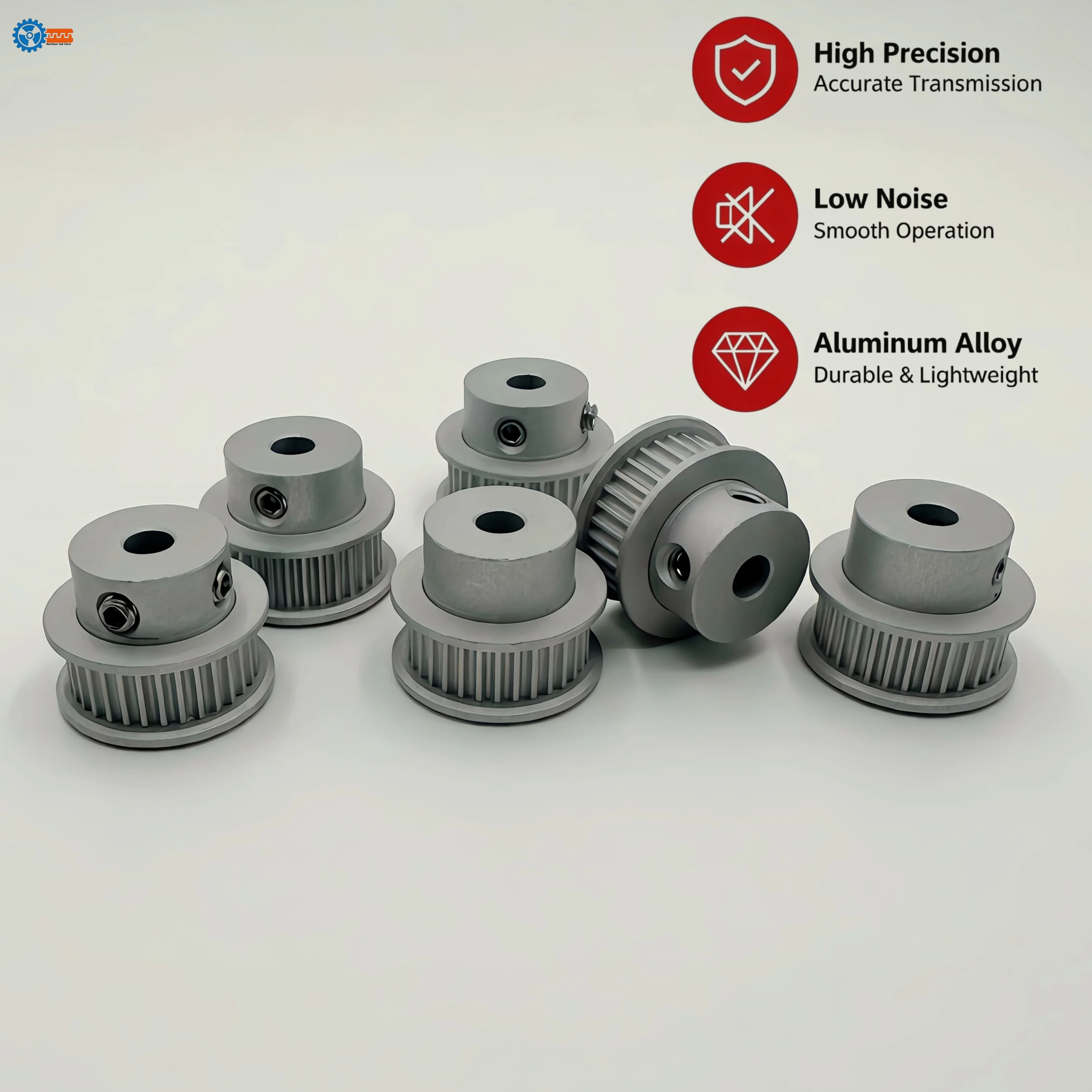 HTD 5M Timing Pulley 24Teeth 25Teeth BF Type Bore 5mm-25mm Belt Width 10/15/20/25mm Synchronous Pulley 24T 25T