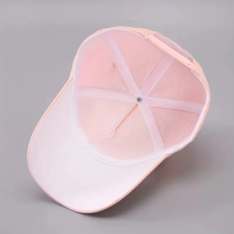 Butterfly Baseball Cap Women's Spring Summer Versatile Sunshade Hat Lace Pattern Baseball Cap