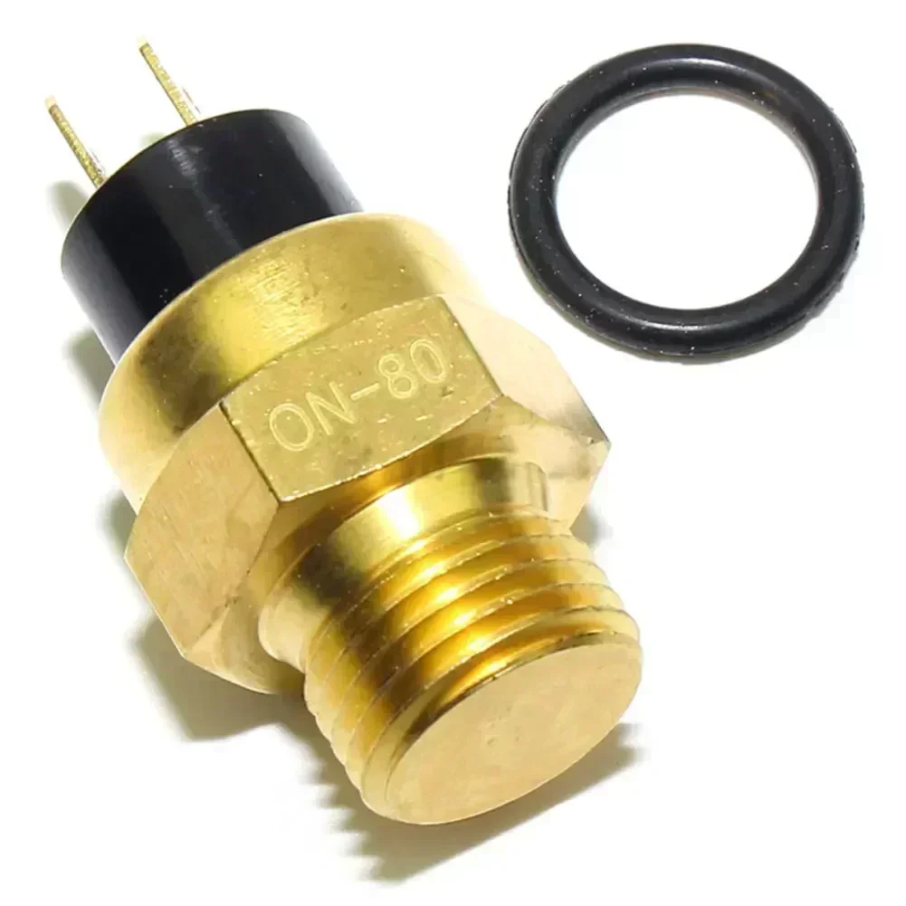 For M16X1.5 Motorcycle Radiator Fan Switch Water Tank Temperature Control Switch For Electrical Equipment Tool Accessory