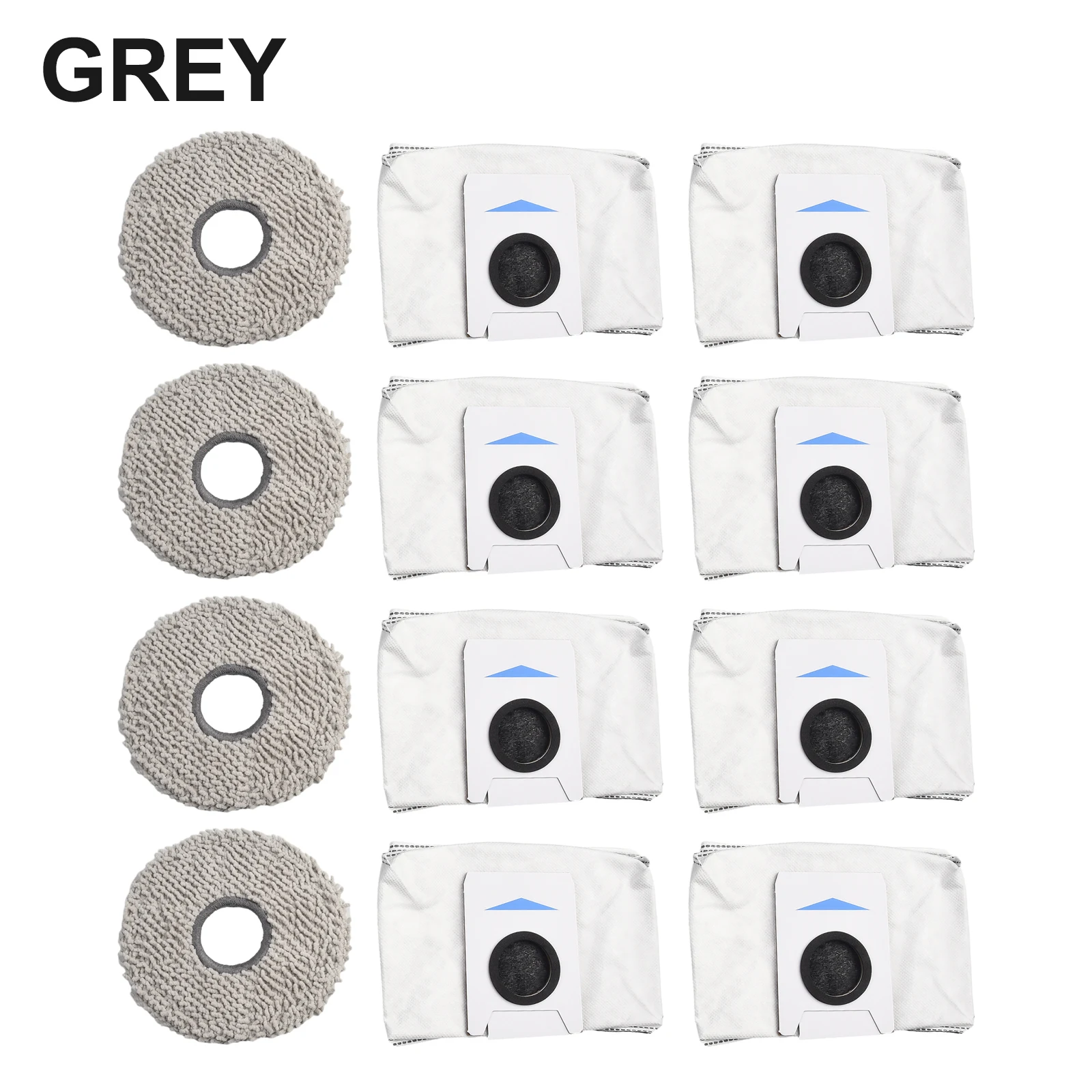 

Replacement Dust Bags and Wiping Cloths Compatible with For Deebot For T20 For Omni X1 For Omni 8 Robotic Vacuum Models