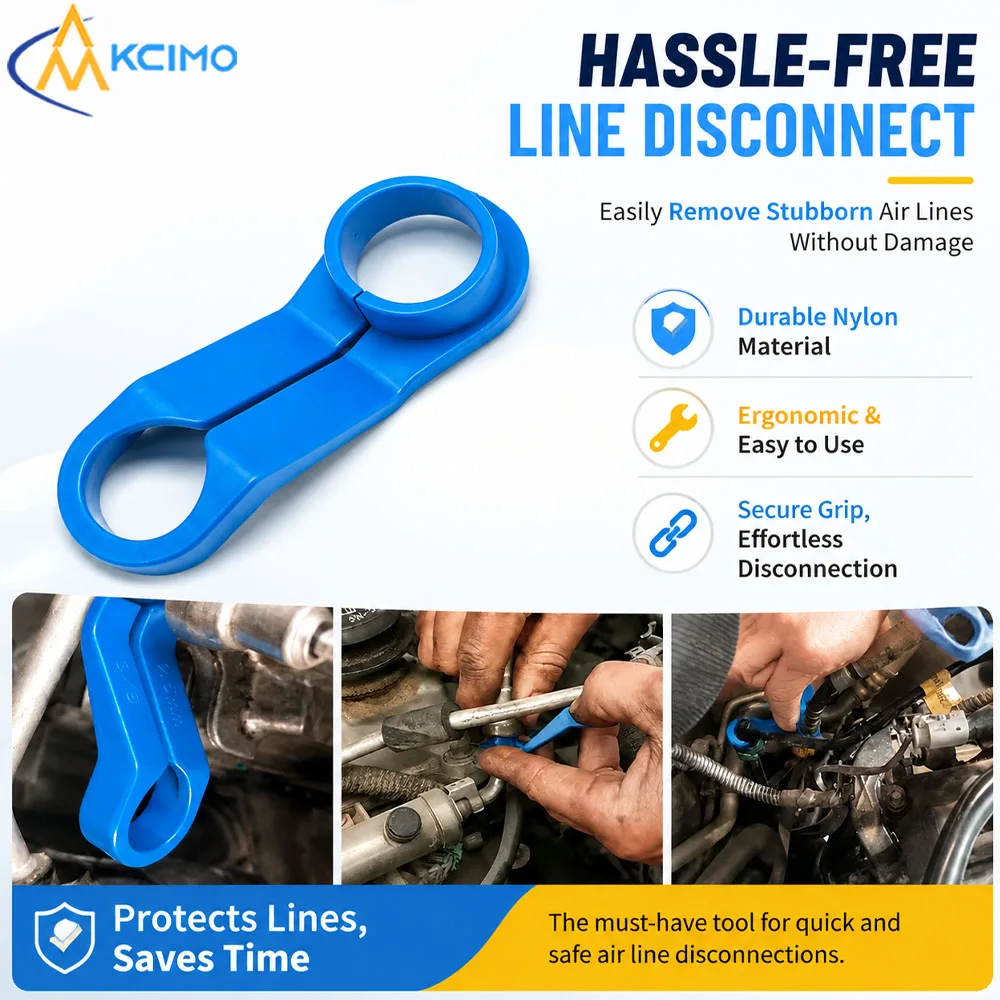 7Pcs A/C Line Disconnect Tool Set Quick Fuel Line Release Auto Air Conditioning Pipe Removal Hand Tools for Car